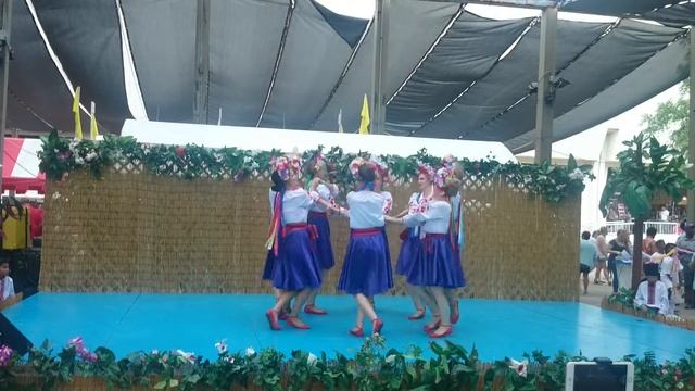 Ukrainian dance group Veselka at San Antonio 45ht Texas Folklife Festival Polka смотреть онлайн