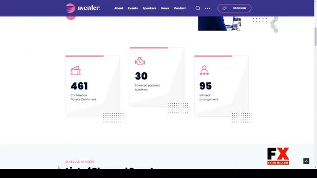 Aventer Conferences and Events Joomla Template organization meeting смотреть онлайн