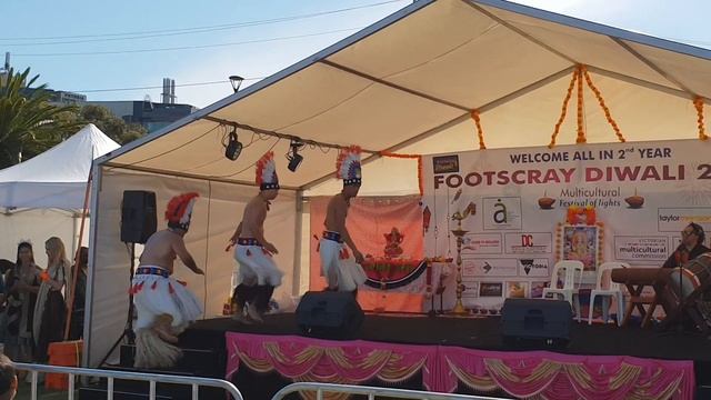 Diwali Festival - Footscray, Cook Islands, Singing & Dancing, Australia 11 November 2018(8) смотреть онлайн
