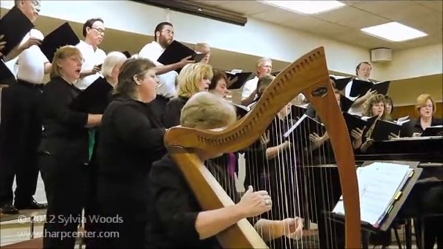Sylvia Woods Spiritual Medley for Harp and Choir смотреть онлайн