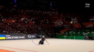 ONOFRIICHUK Taisiia (UKR) HOOP EF 34,9 - ECH Budapest 2024