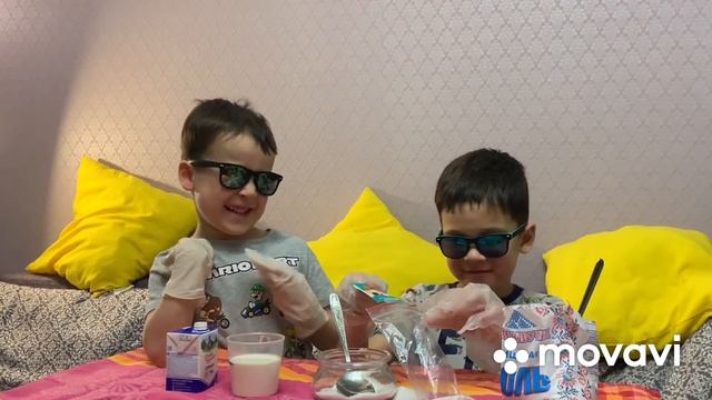 Опыт с детьми💥Мороженое «Пломбир» в домашних условиях 🍦рецепт🍦Семейное обучение📚