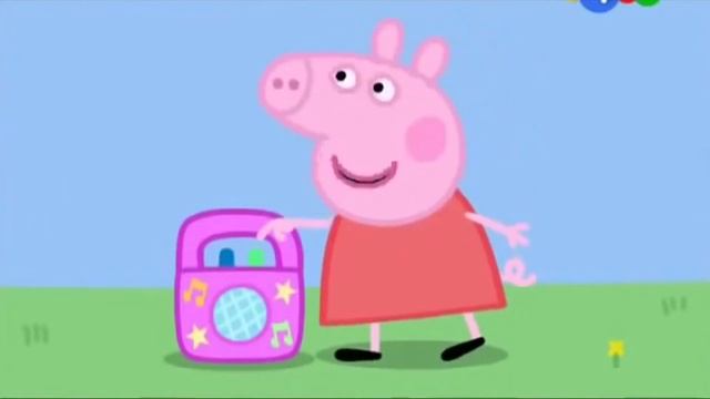 СВИНКА ПЕППА СЛУШАЕТ DIESILLY | PEPPA LISTENING DIESILLY смотреть онлайн