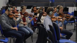 Октябрь 2015. Дела на проекте 28 Панфиловцев. Запись оркестра.