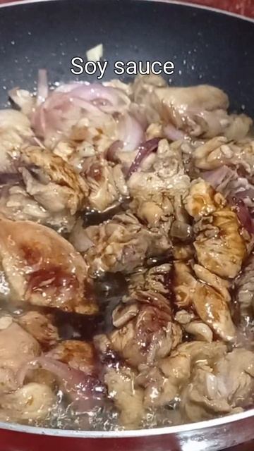 Simple way of cooking shiitake mushroom with chicken|  Brigit's Kitchen #shorts