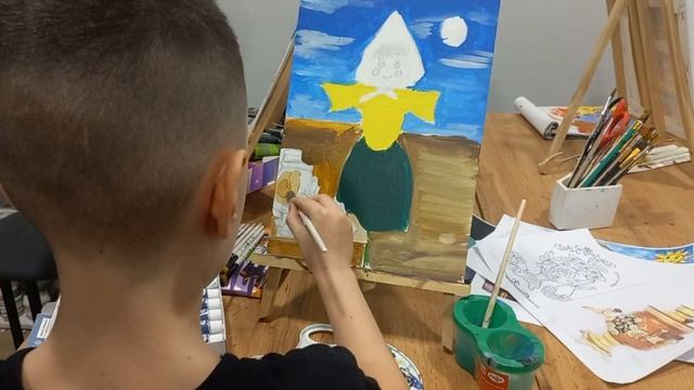 Рисуем масленицу. смотреть онлайн