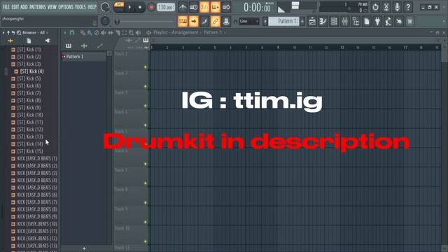 FREE ESSENTIAL DRUMKIT - TRAP - DRILL - JERSEY (+500 Songs) смотреть онлайн