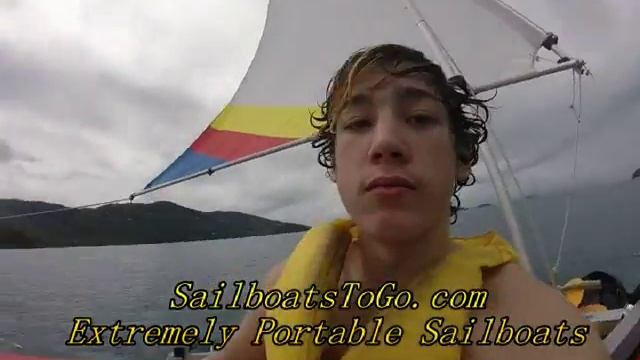 Chaos Afloat! Teenage Boys + Inflatable Sailboat, + GoPro Camera!. смотреть онлайн
