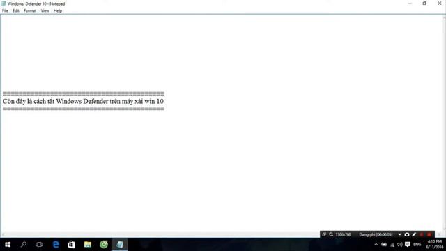 #2 Cách bật\tắt Windows Defender trên các máy xài windows 7, 8, 8.1, 10 смотреть онлайн