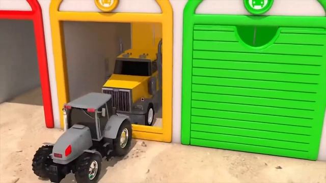Мультики про машинки Грузовички с Животными Мультфильмы для малышей смотреть онлайн