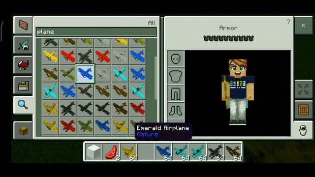 Mcpe Survival Plane add-on v2.0 new planes and many more смотреть онлайн