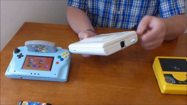 Мои самодельные портативные игровые консоли PS2 Wii N64 GT-16 Game Cube Sega Genesis
