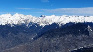 Роза пик. Роза Хутор Высота 2320. Сочи.  2025год, январь.