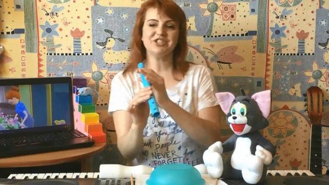 Котик і Мишеня. Нота "СОЛЬ".Музичне заняття за кольорами веселки. смотреть онлайн