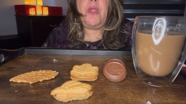 ASMR. CHOCOLATE MAPLE TRUFFLE 🍁 MAPLE-FLAVORED PIZZELE 🍁 MAPLE COOKIES |  LIGHT WHISPERS  | MUKBANG
