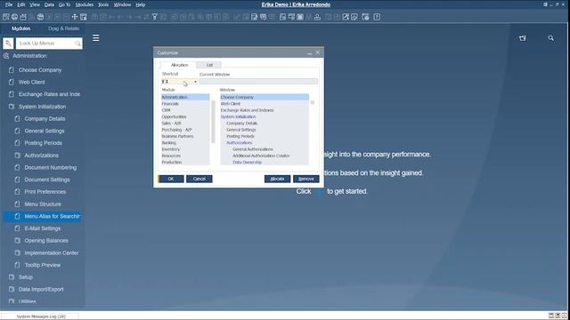 F Key Shortcuts in SAP Business One for HANA смотреть онлайн