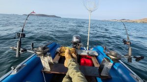 Экшен камера 2023-2024 год. Троллинг симы. Хасанский район. Славянка.