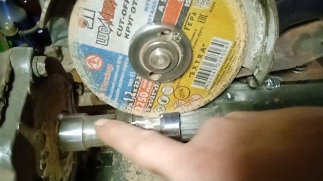 Укоротил КПП М-412, для минитрактора.