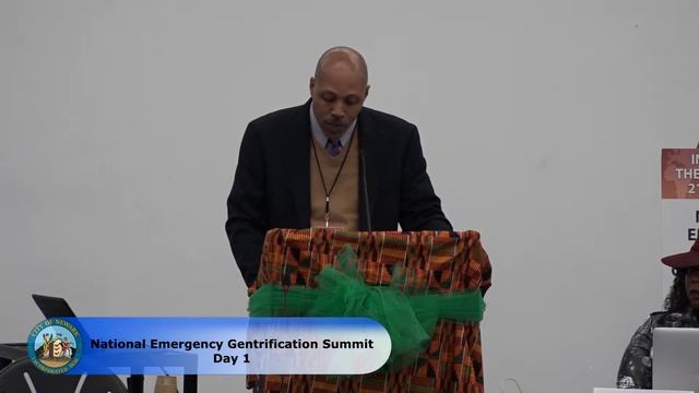 National Emergency Gentrification Summit Conference Day 1 смотреть онлайн