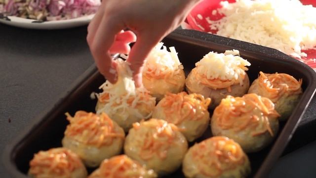 Фаршированные грибы смотреть онлайн