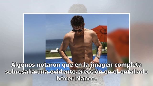 Canelo muestra una tremenda erección en la foto con ropa interior смотреть онлайн