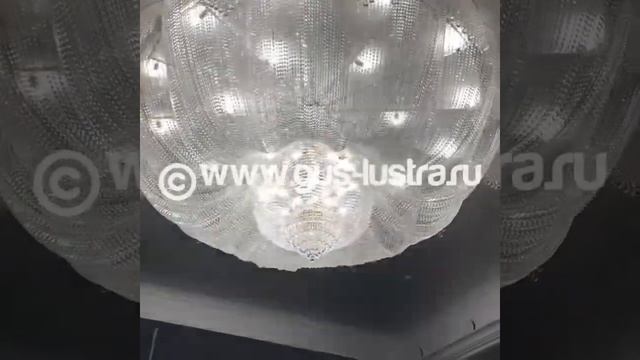 Хрустальная люстра «Лотос» смотреть онлайн