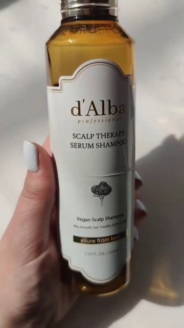D'Alba Professional Repairing Scalp Therapy Serum Shampoo