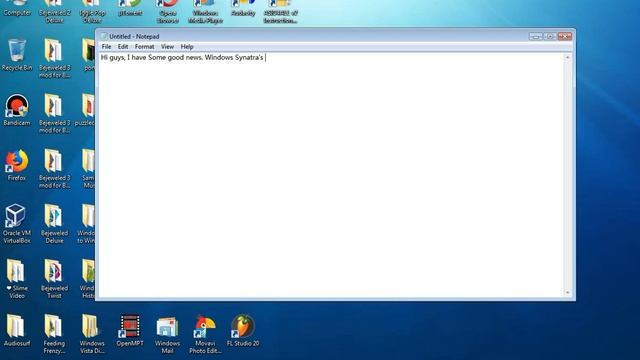 I have Windows Synatra's Video смотреть онлайн