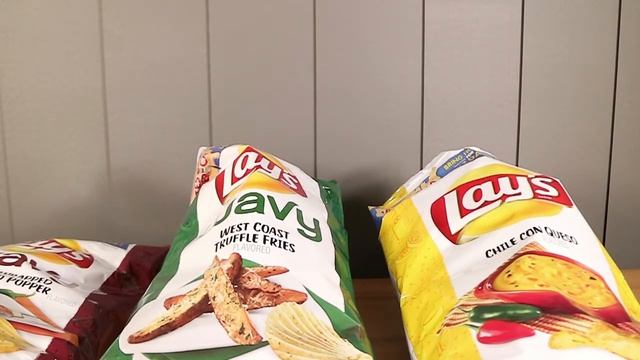 Tastes Of America Lays Potato Chips Food Review! Jalapeno Truffle Fries + More! | Birdew Reviews