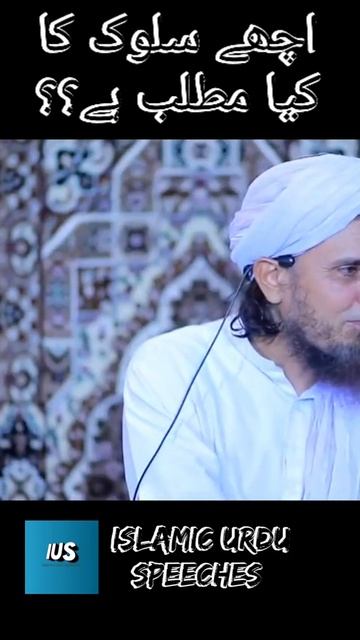 ache sulok (good behaviour) ki definition. Mufti Tariq Masood Sahab short clip.. #islamicshorts смотреть онлайн