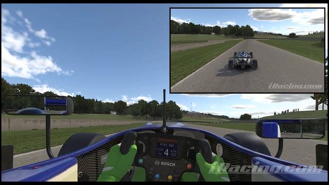 iRacing - Formula 3 Dallara Onboard - Road America | Fanatec Podium DD1 | Gameplay смотреть онлайн