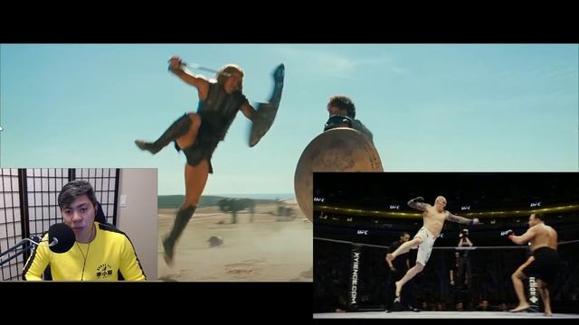 Troy Reaction - Brad Pitt Eric Bana Fight Scene - Martial Artist Reacts to Achilles vs Hector смотреть онлайн