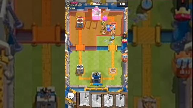 ПРОБУЮ БАЕВОЙ ТАРАТ,НОВАЯ КАРТА В/Clash Royale смотреть онлайн