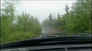 Черемшанский водопад. 22.06.24. Сахалин. Дорога-жесть.