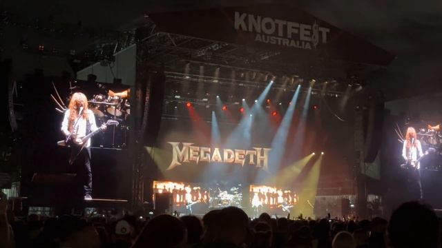Megadeth LIVE - KNOTFEST Brisbane 2023 - Holy Wars... The Punishment Due смотреть онлайн