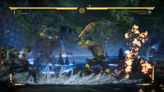 СКОРПИОН VS САБ-ЗИРО #4 МК11 смотреть онлайн