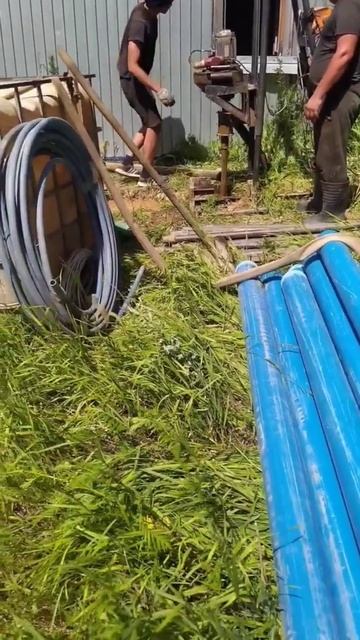 Бурение скважины для воды смотреть онлайн