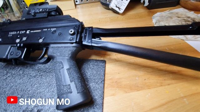 SAIGA 9 /KP9 GRIP STIPPLING in a minute смотреть онлайн