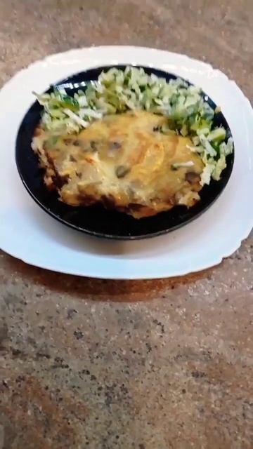Картофельная запеканка с грибами Сытно, вкусно и полезно 🍴 смотреть онлайн
