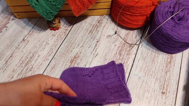 Носочки июня в ажурную коллекцию! СП Носочки с Таней. Носки на вязальной машине смотреть онлайн