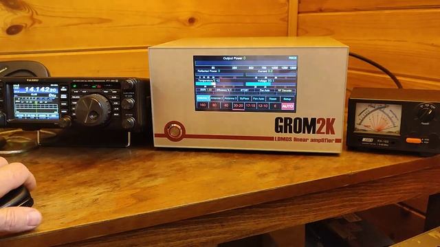 TEST LDMOS HF Power Amplifier GROM2k 1kW 50V