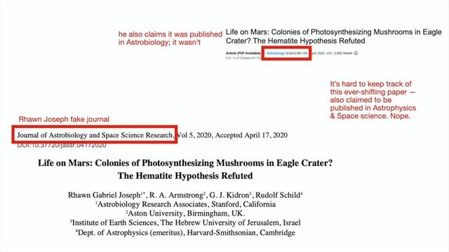 Mushrooms On Mars!!?!