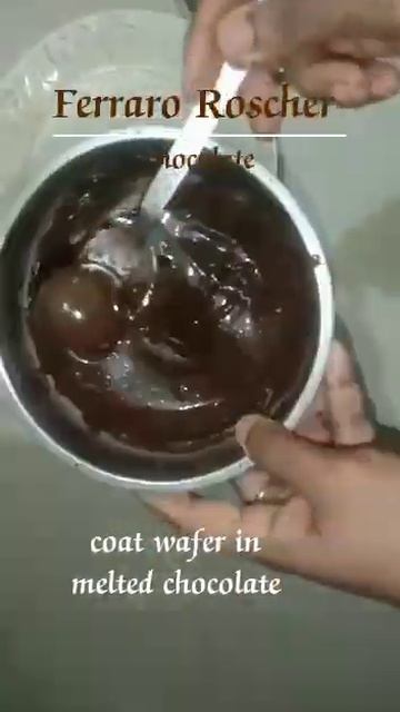 Ferraro Rocher Chocolate..  Home Made Preparation Of Costly Chochiiiiii