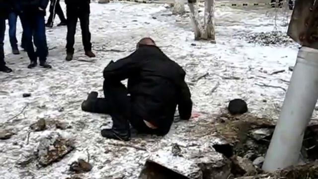 Ukraine Kramatorsk Краматорск. 10 февраля 2015 смотреть онлайн