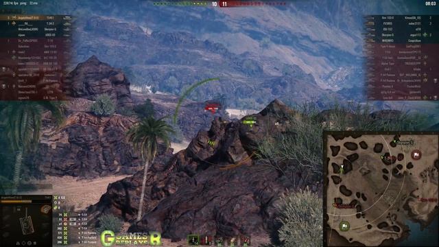 World of Tanks T54E1 Replay - 8 Kills 7.4K DMG(Patch 1.4.0) смотреть онлайн
