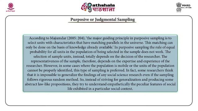 Non probability sampling смотреть онлайн