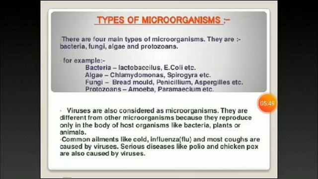 CLASS 8th | CHAPTER - 2 | MICROORGANISM : FRIEND OR FOE ( part - 1) смотреть онлайн