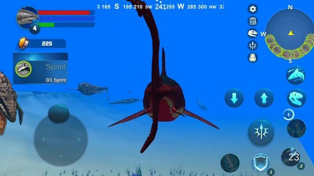 Best Animal Games - Megalodon Simulator Android Gameplay смотреть онлайн