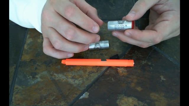 Firing Orion Pocket Rocket "Pen Style Flare Gun" смотреть онлайн