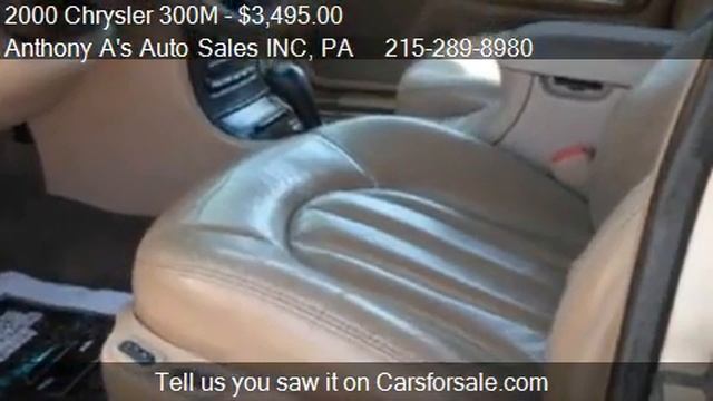 2000 Chrysler 300M Base - for sale in Philadelphia, PA 19124 смотреть онлайн